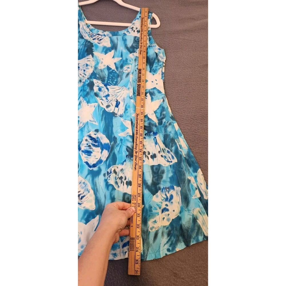 Big Hed Designs Womens Floral Hawaiian Tropical Mini Dress Multicolor Sz L Resor - Picture 3 of 8